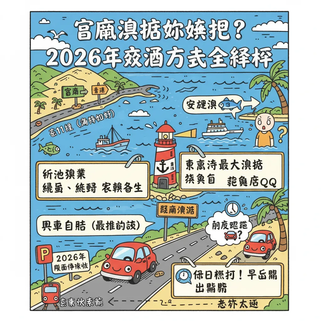 富岡漁港在哪裡？2026年交通方式全解析