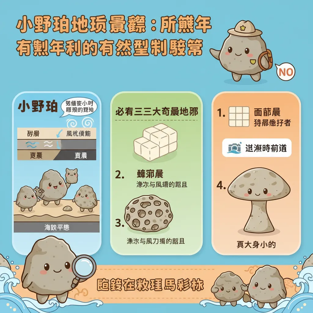 小野柳地質景觀：千萬年形成的天然雕刻博物館