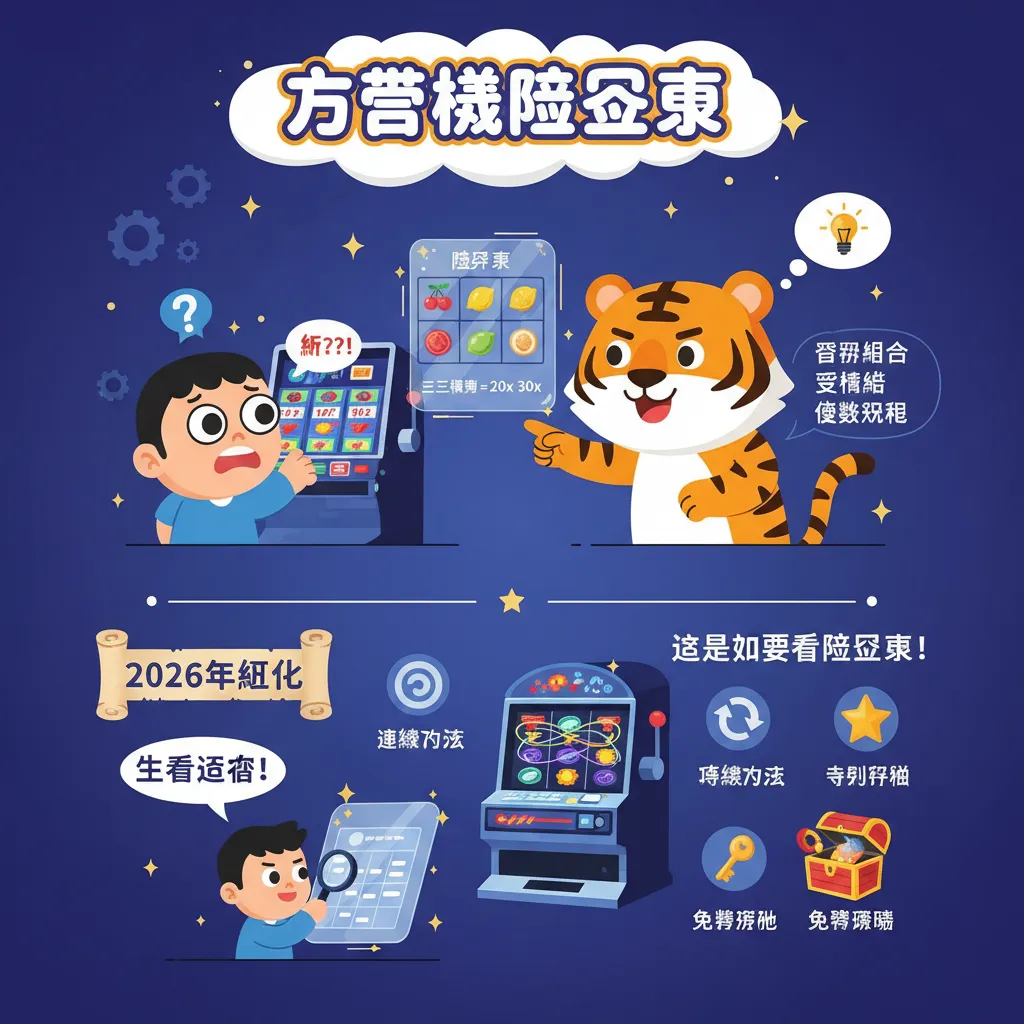 老虎機賠率表怎麼看？搞懂得分組合與倍數規則