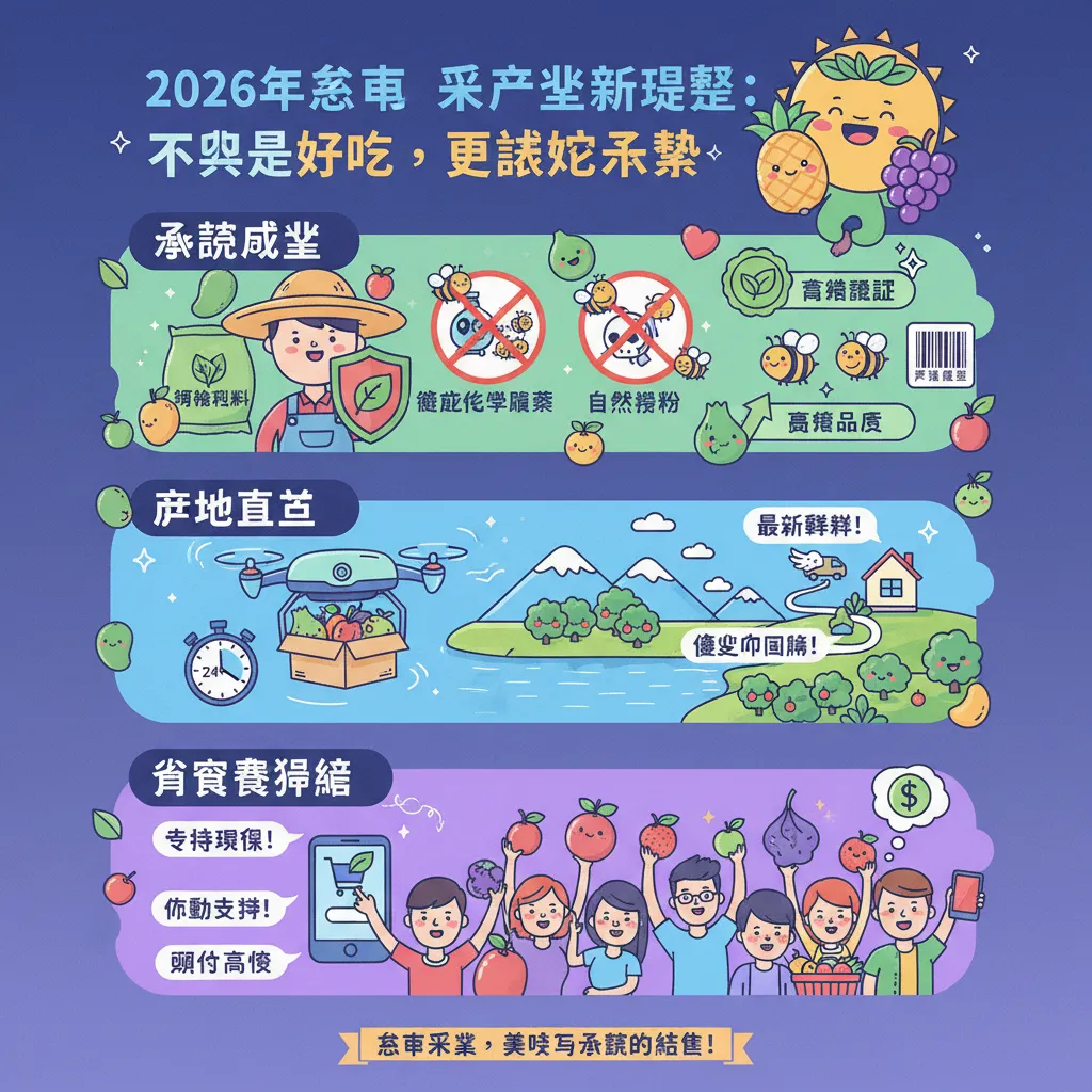 2026年臺東水果產業新趨勢：不只是好吃，更講究永續
